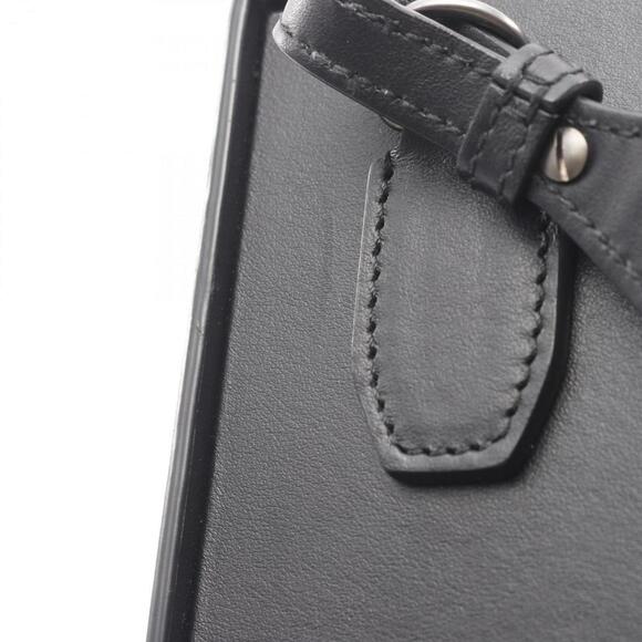 FENDI Black Leather Shoulder Bag - Picture 7 of 10